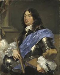 Portret van koning Karel X Gustaaf van Zweden