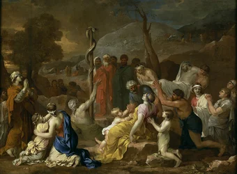 Mozes en de koperen slang, 1653-1654