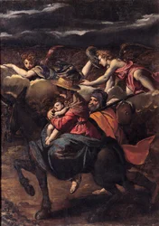 De vlucht naar Egypte, 1585