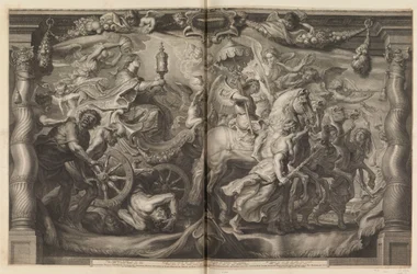Zege van de kerk door de Eucharistie