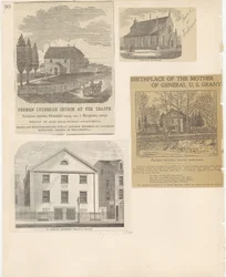 Castner Scrapbook v.22, Kerken 1, pagina 90