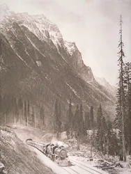 Canadian Pacific Railway trein, ca. 1925