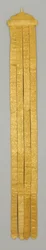 Banderole/Tempel Hangend, ca. 18e eeuw