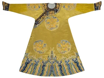 Geborduurde Qiu Xiangse 