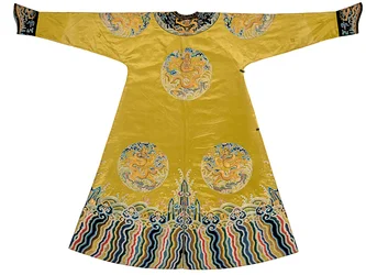 Geborduurde Qiu Xiangse 