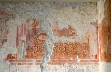 De Graflegging van Christus (fresco)