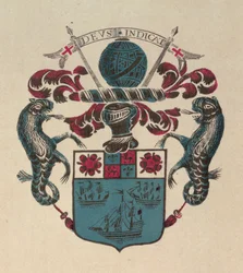 Wapen van de Oude Oost-Indische Compagnie (print)