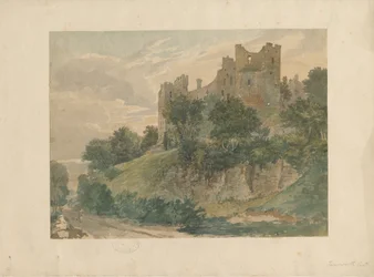 Tamworth Castle: aquareltekening, nd [?19e eeuw]