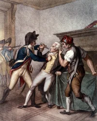 Arrestatie van Maximilien de Robespierre op 27 juli