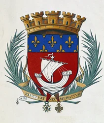 Wapen van Parijs Fluctuat Nec Mergitur