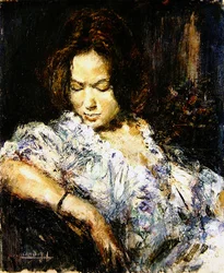 Portret van een dame