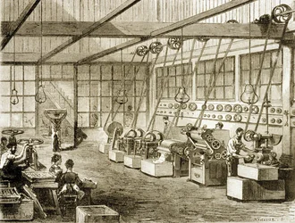 Zeepfabriek (gravure)