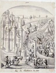 Het beleg van Chantoceaux, in het jaar 1420