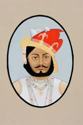 Miniatuurschilderij van Bairi Sal Jaisalmer