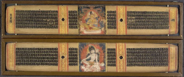 Avalokitesvara en Maitreya, uit 