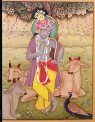 Shri Krishna (miniatuur)