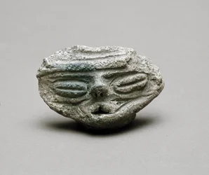Terracotta hoofd, Jomon-periode 6e-3e eeuw v.Chr.