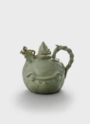 Kan (Steengoed met celadon glazuur)