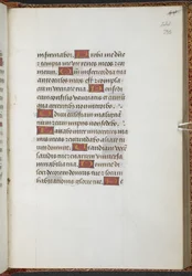 Koningen 9, f.235r, Getijdenboek, Gebruik van Sarum (