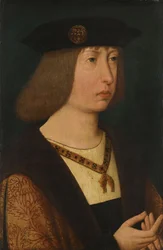 Portret van Filips de Schone, hertog van Bourgondië, ca. 1500