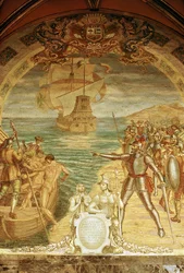 Francisco Pizarro (mozaïek)
