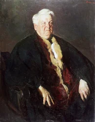 Portret van Mihail Sadoveanu (Pascani)