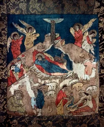 De geboorte (detail)