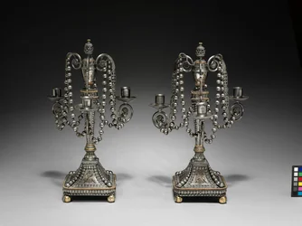 Paar kandelabers, c.1790-1795