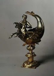Kan voor handwassing in de vorm van een gevleugeld beest, Ausburg