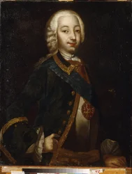 Portret van tsaar Peter III van Rusland