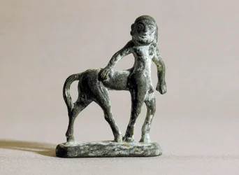 Iberische kunst: sculptuur van een centaur 6e-4e eeuw v.Chr.