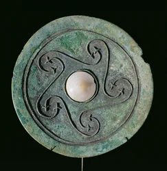 Spiegel, Dongson Cultuur ca. 200 v.Chr.-200 n.Chr., Vietnam