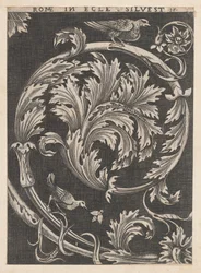 Speculum Romanae Magnificentiae: Sierlijk loofwerk uit kerken