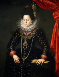Portret van Elisabeth van Lotharingen, Hertogin-Gemalin van Beieren