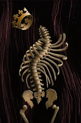 Richard III, 2016 (scratchboard, digitaal ingekleurd)