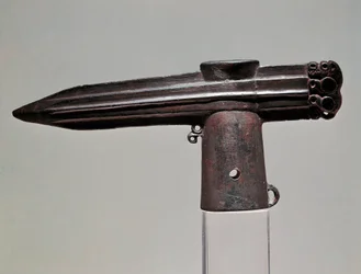 Scythische kunst: bronzen bijl uit de regio Krasnoyark (Siberië en Altai)