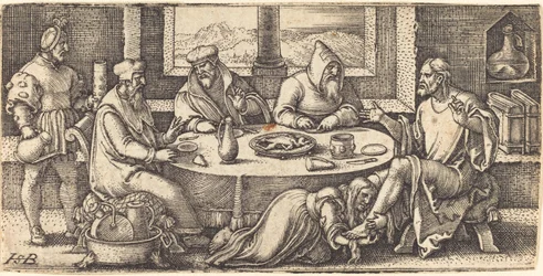 Christus in het Huis van Simon de Farizeeër