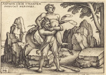 Hercules doodt Anthaeus