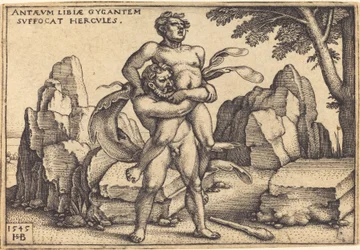 Hercules doodt Anthaeus