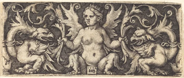 Ornament met vrouwelijke demon