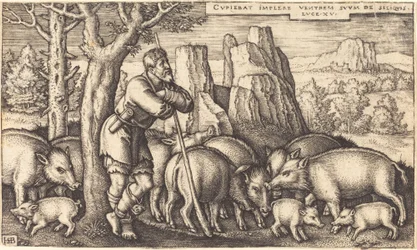 De Verloren Zoon met de Varkens