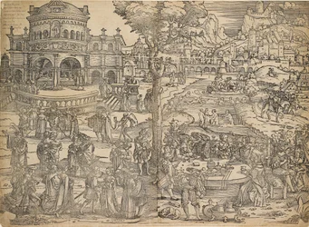 Het feest van Herodes, begin 16e eeuw