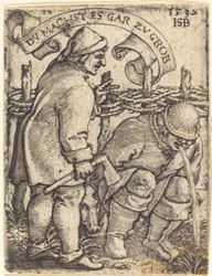 Brakende boer