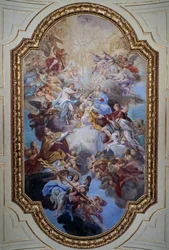 De apotheose van Sint Cecilia