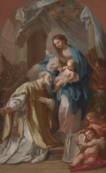 De Madonna Verschijnt aan St. Philip Neri