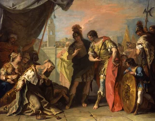 Alexander en de familie van Darius, ca. 1708-1710