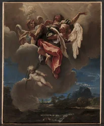 Studie voor "Een Apotheose van een Heilige" (voor San Bernardino dei Morti, Milaan)