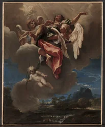 Studie voor een apotheose van een heilige voor San Bernardino dei Morti, Milaan, ca. 1695