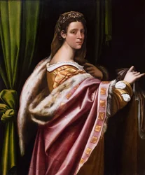 Portret van een dame, midden 1520s