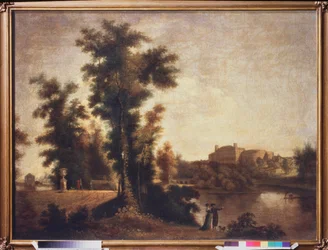 Landschap bij Sint-Petersburg